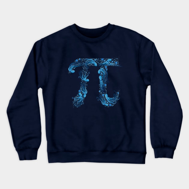 OctoPi Crewneck Sweatshirt by TaylorRoseMakesArt